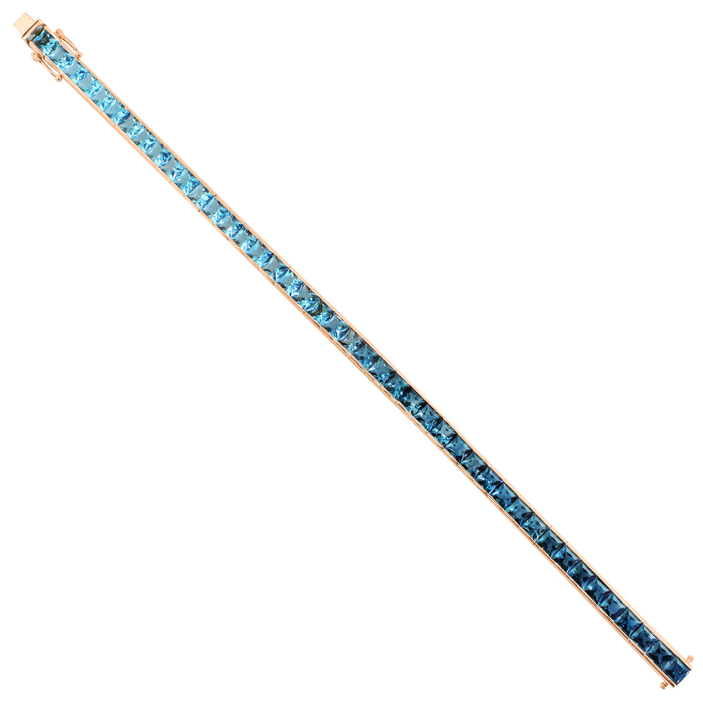 BELLARRI Eternal Love - Bracelet (Rose Gold / Blue Topaz)