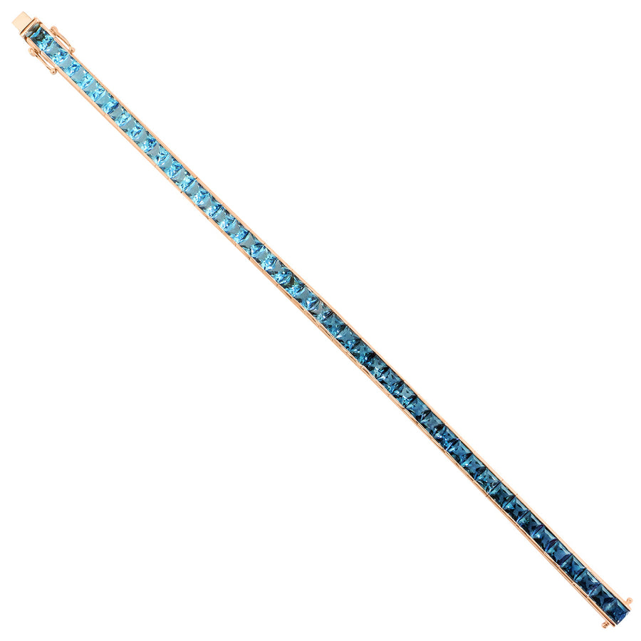 BELLARRI Eternal Love - Bracelet (Rose Gold / Blue Topaz)
