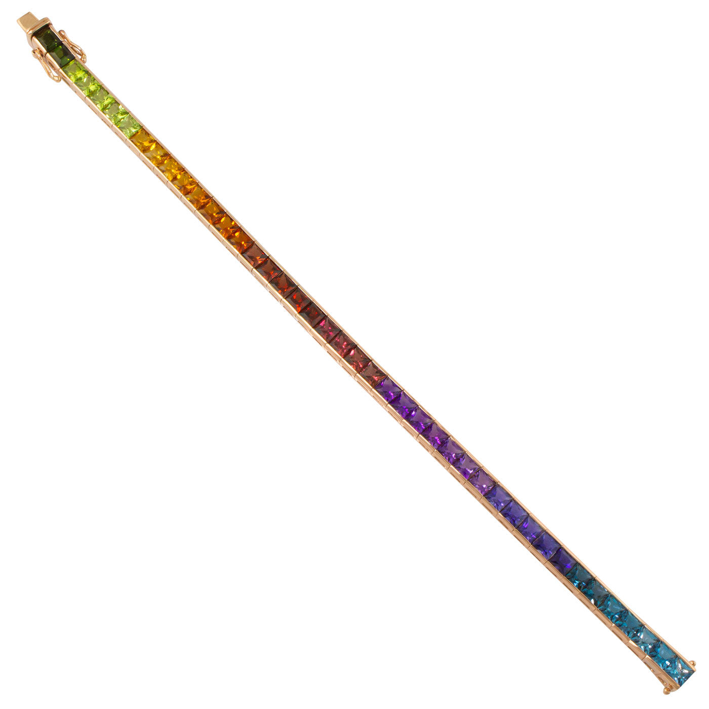 BELLARRI Eternal Love - Rose Gold / Multi Color Gemstone - Bracelet