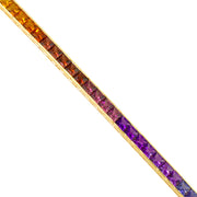 BELLARRI Eternal Love - Bracelet (Yellow Gold / Multi Color Gemstone) close-up
