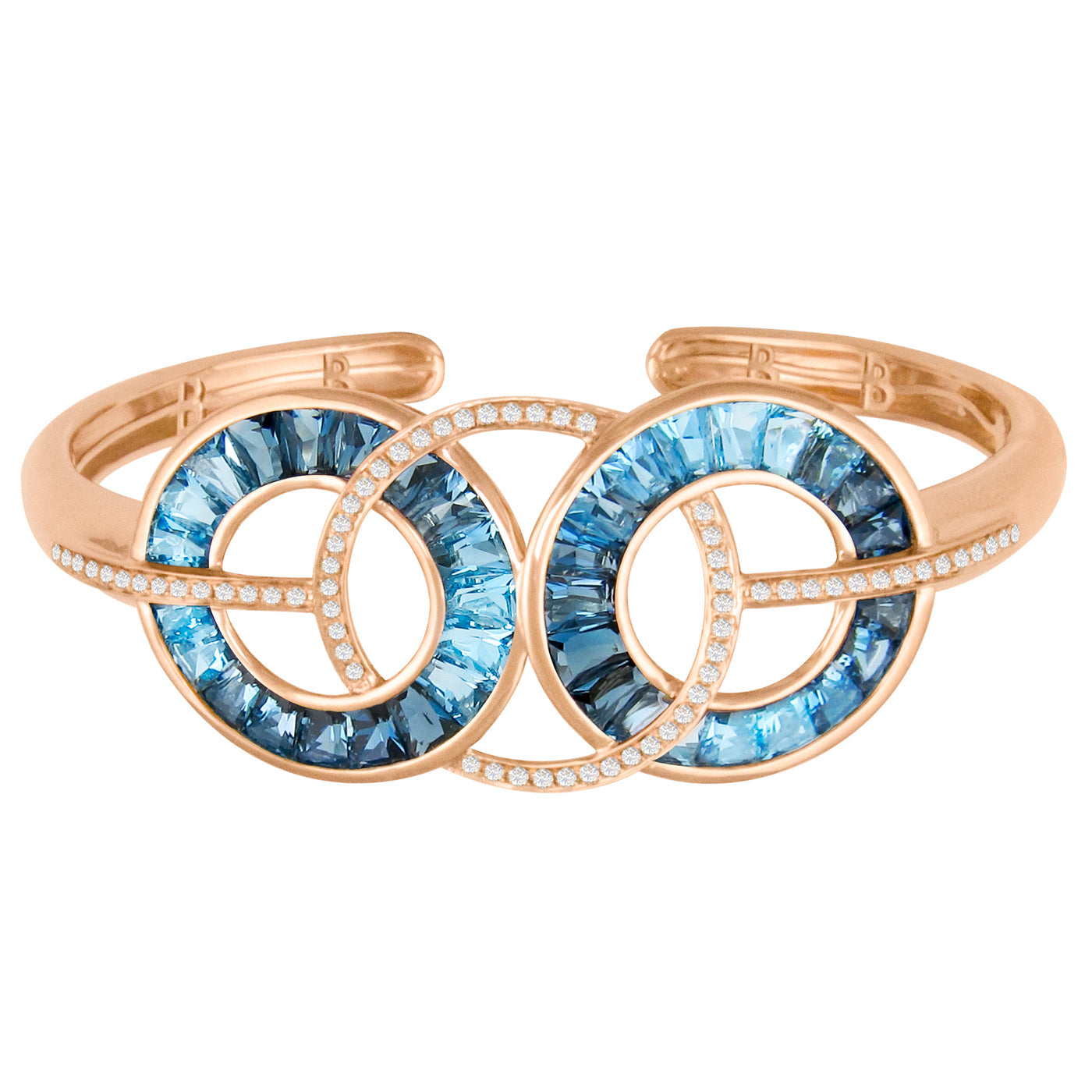 BELLARRI Malibu - Blue Topaz Bangle