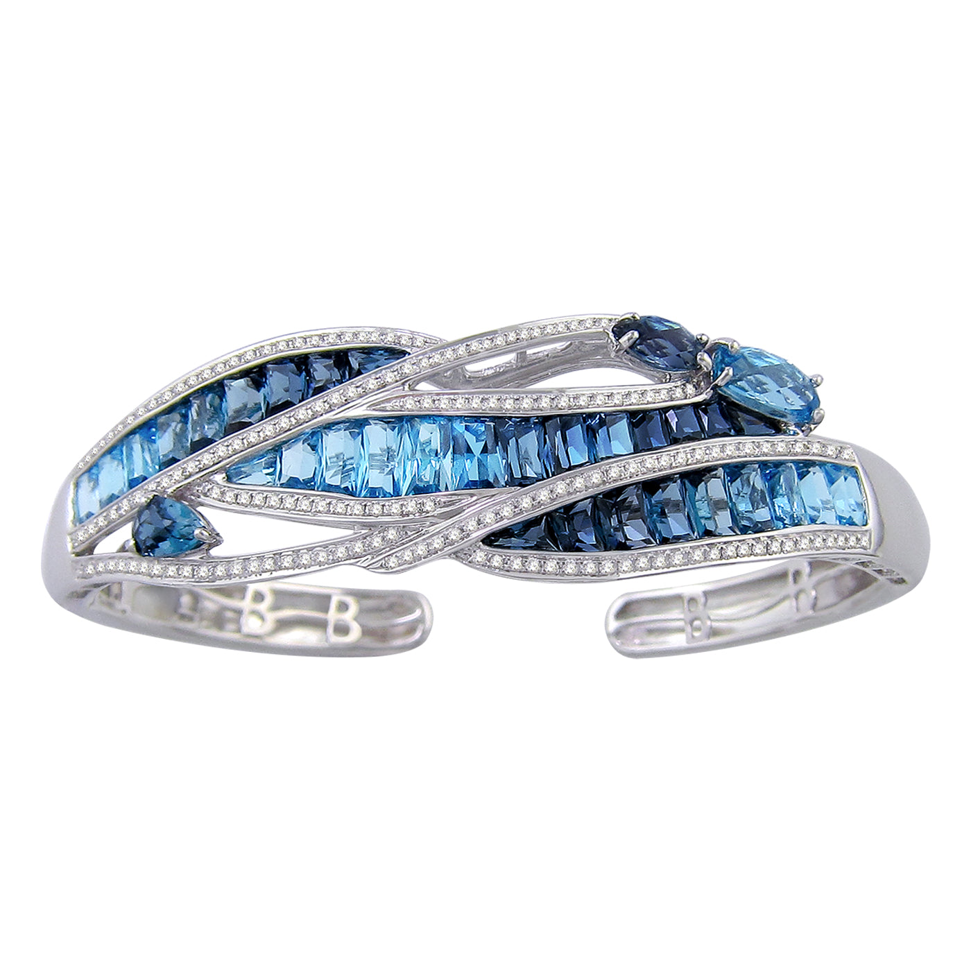 BELLARRI Capri Blue Topaz Bangle