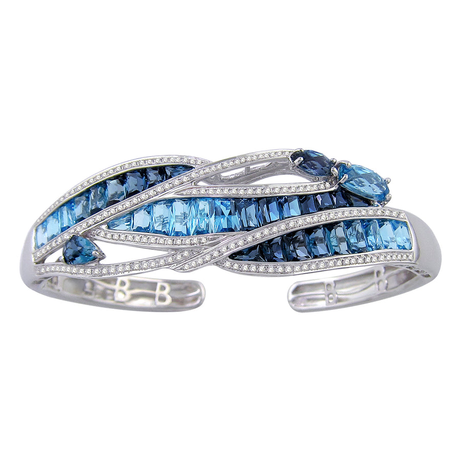 BELLARRI Capri Blue Topaz Bangle