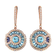 BELLARRI Circle of Love - Earrings (14kt or 18kt Rose Gold)
