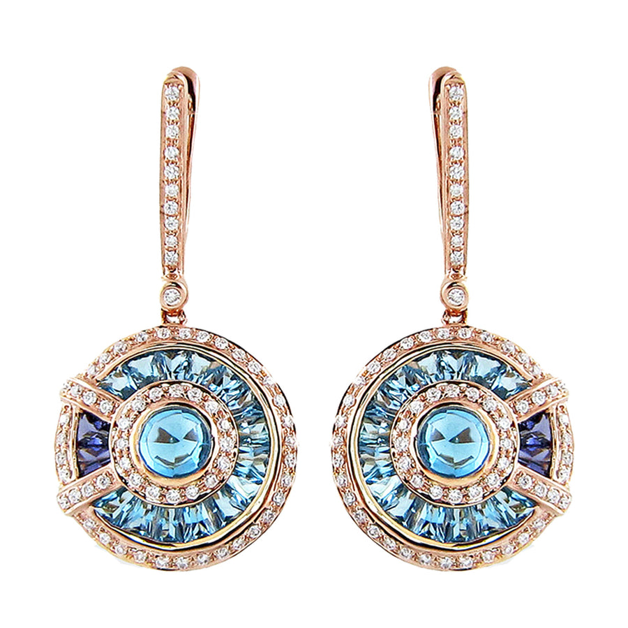 BELLARRI Circle of Love - Earrings (14kt or 18kt Rose Gold)