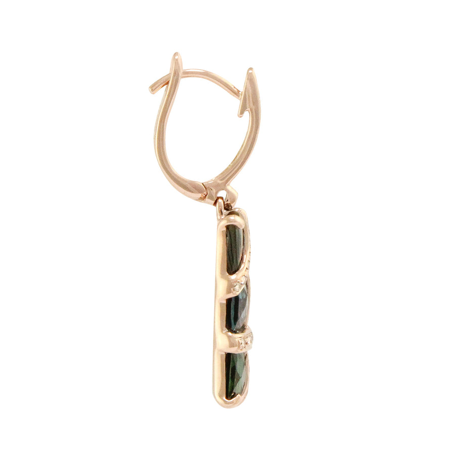 BELLARRI Mosaic Nouveau - Earrings (side view)