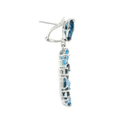 BELLARRI Magnolia - Earrings (white gold) side view