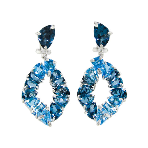 BELLARRI Magnolia - Earrings (white gold)