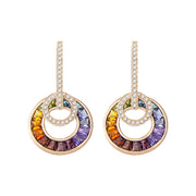 BELLARRI Poetry in Motion - Earrings (Rose Gold & Multi)