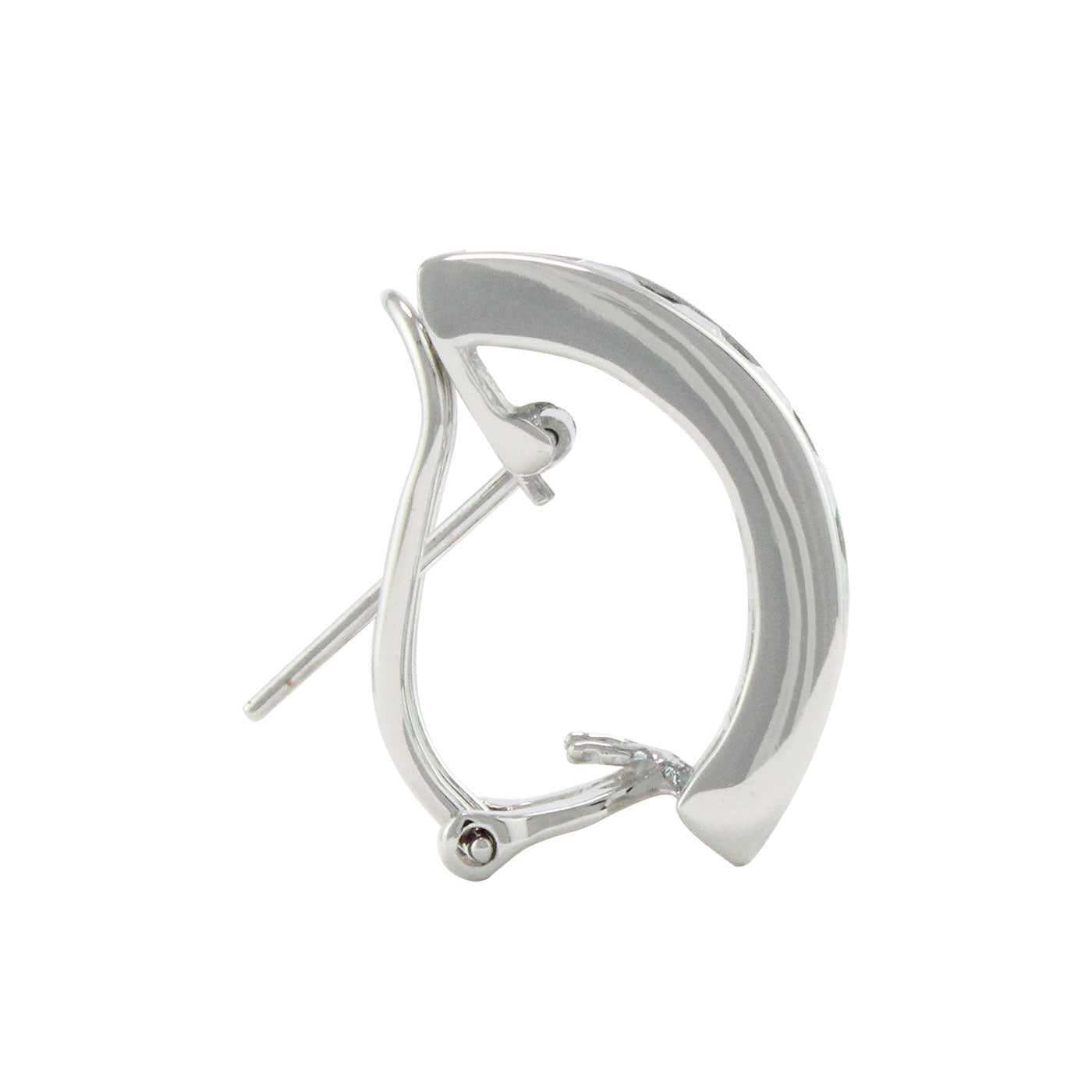 BELLARRI Eternal Love - Earrings (White Gold / Blue Topaz)  side view