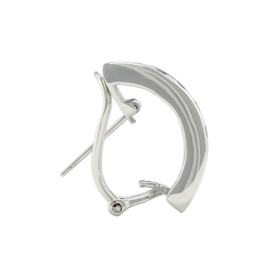BELLARRI Eternal Love - Earrings (White Gold / Blue Topaz)  side view