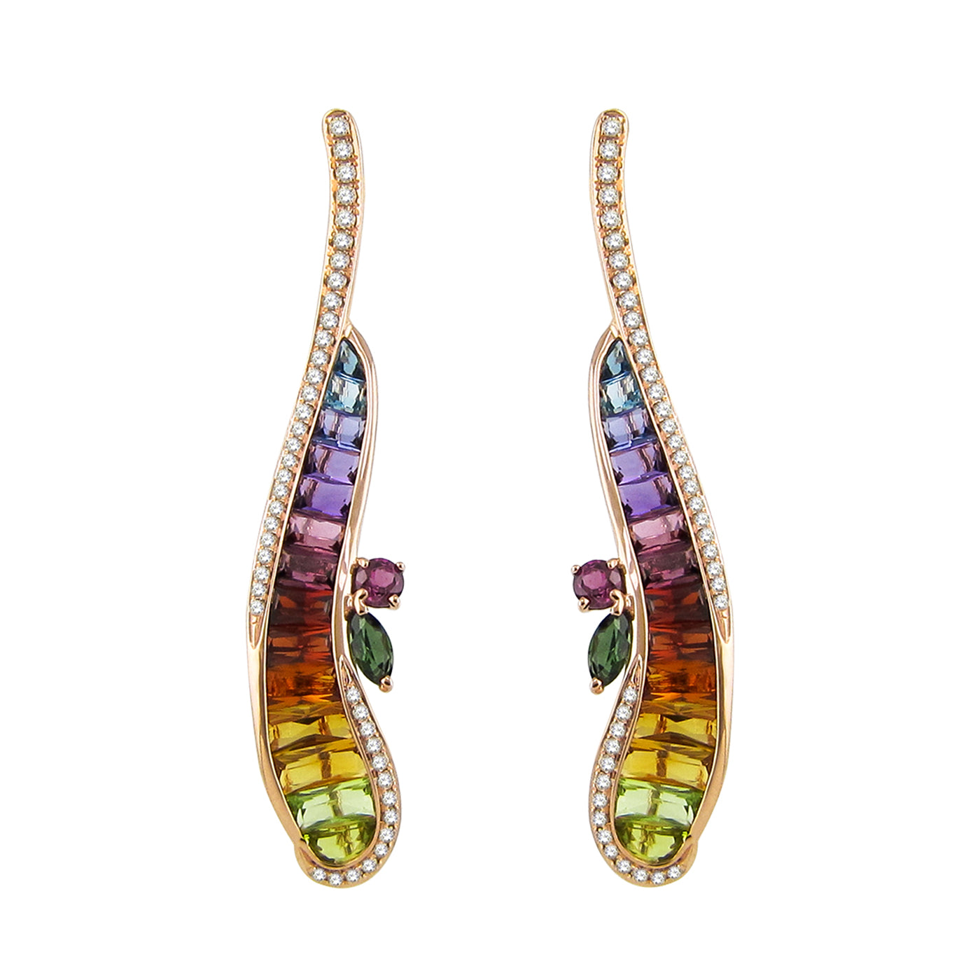 BELLARRI Capri Multi Color Earrings