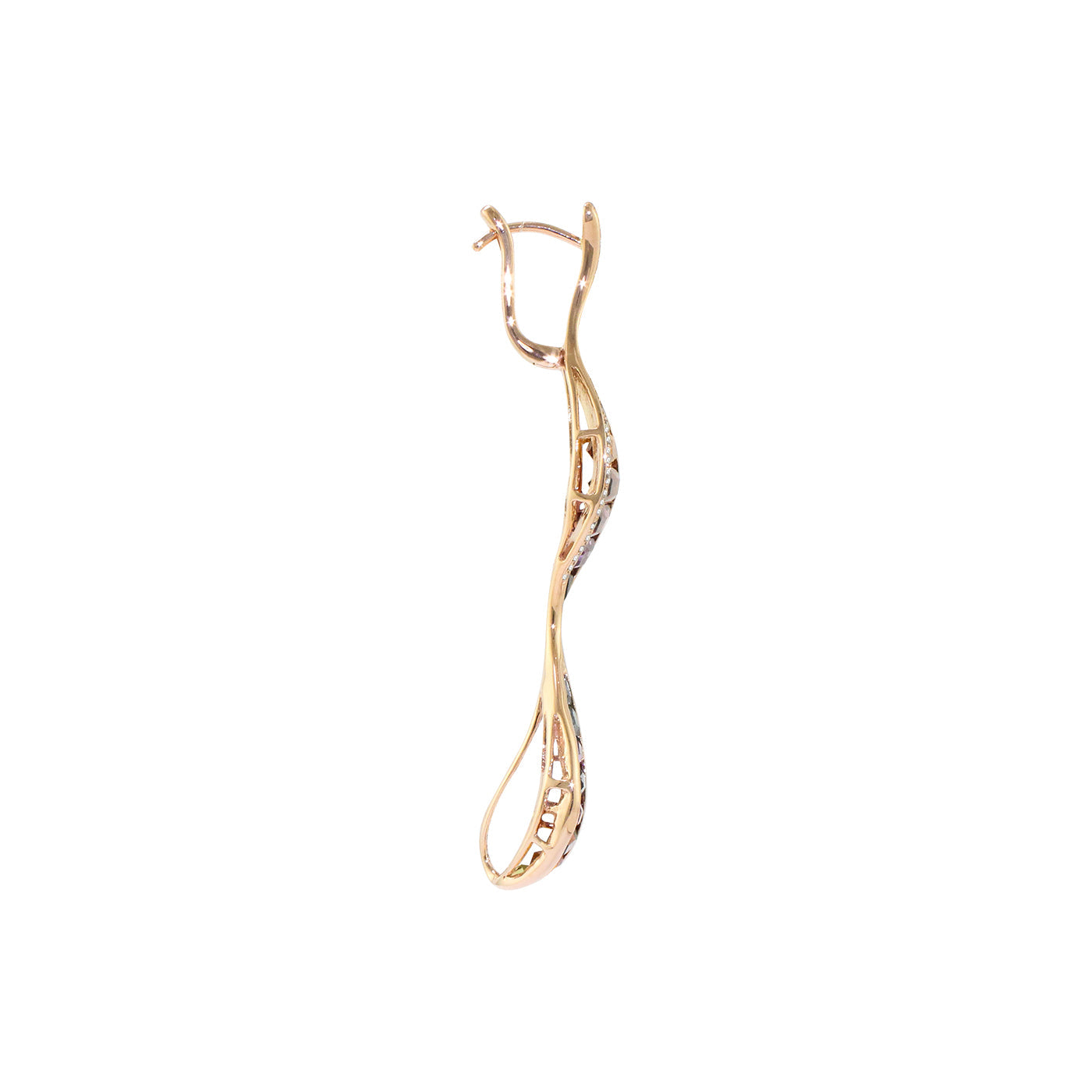BELLARRI Capri Multi Color Earrings (side view)