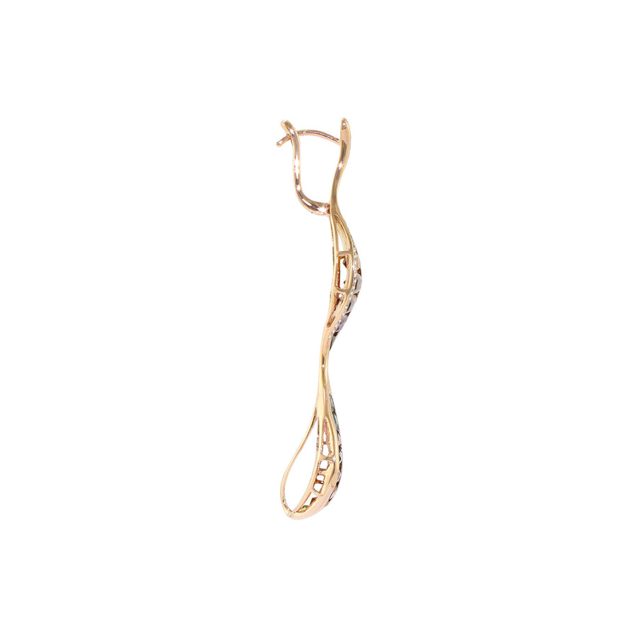BELLARRI Capri Multi Color Earrings (side view)