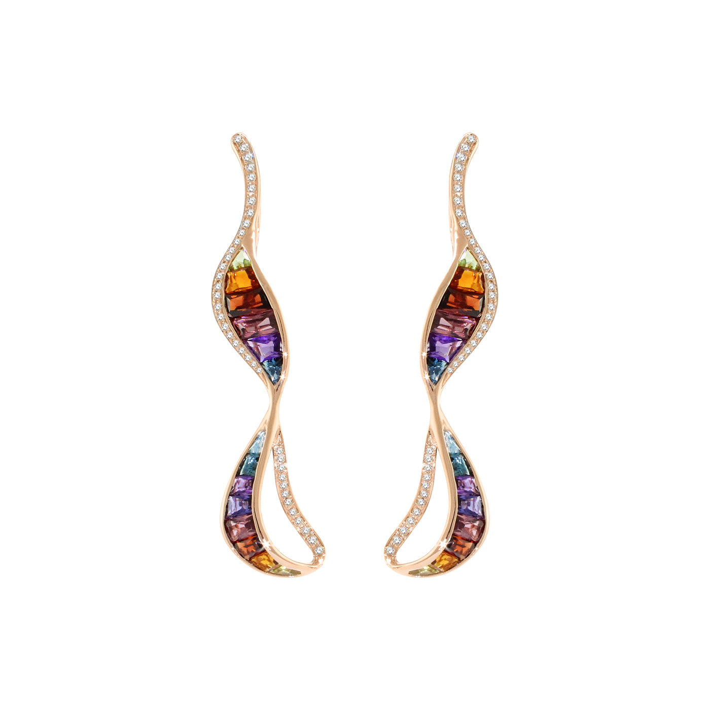 BELLARRI Capri Multi Color Earrings