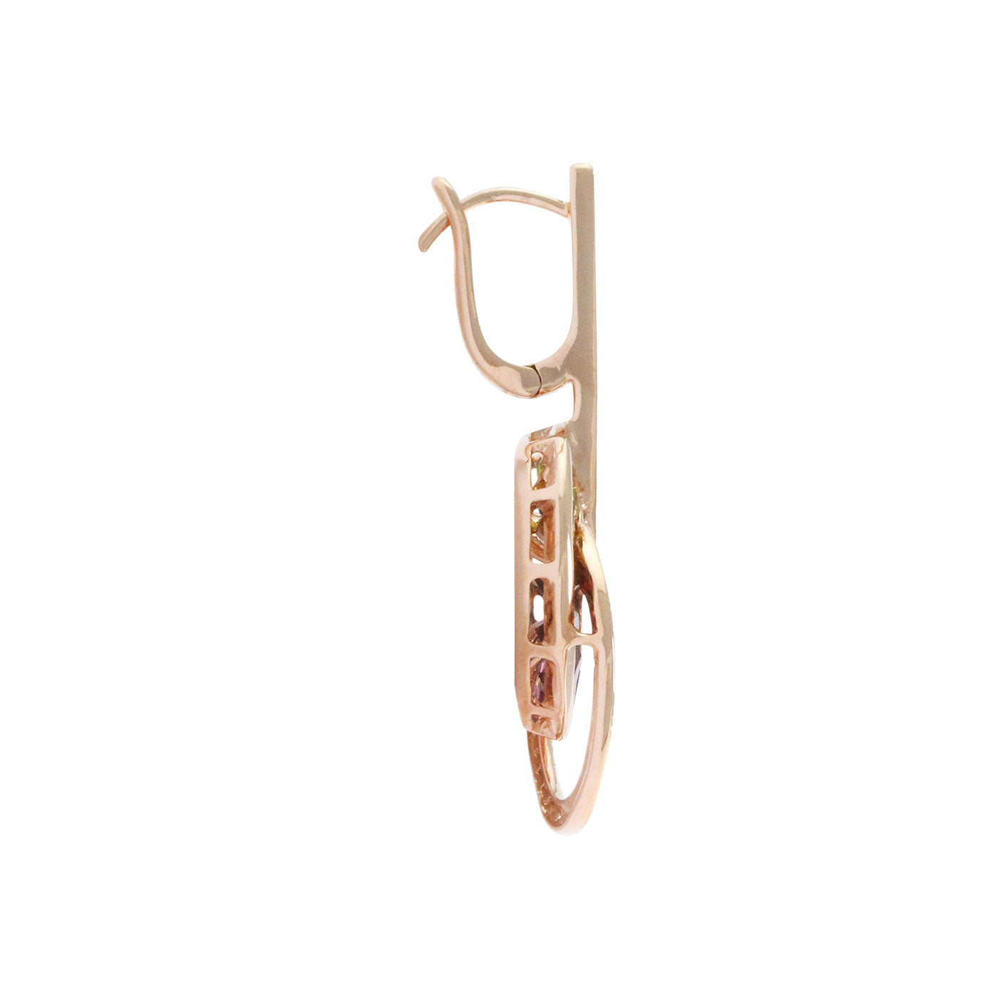 BELLARRI Malibu - Earrings (Multi Color Gemstones) side view