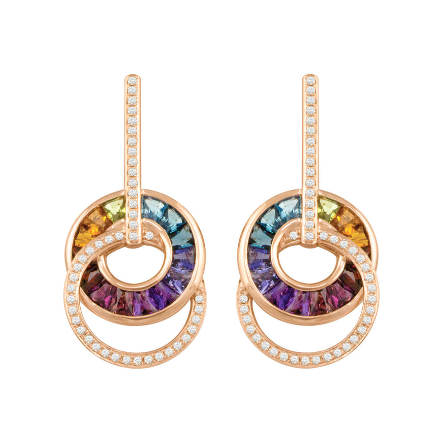 BELLARRI Malibu - Earrings (Multi Color Gemstones)