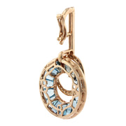BELLARRI Poetry in Motion - Enhancer (Rose Gold & Blue Topaz) back view