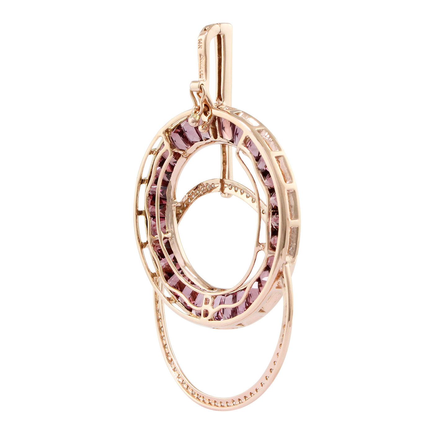 BELLARRI Malibu - Rhodolite Enhancer side view