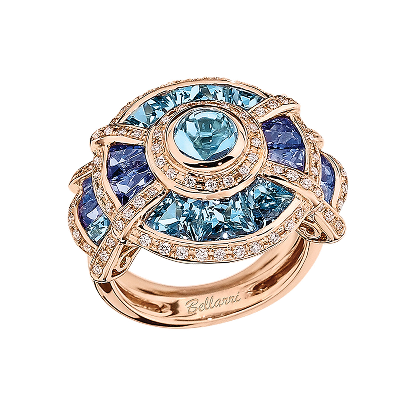 BELLARRI Circle of Love - Ring 14kt Rose Gold