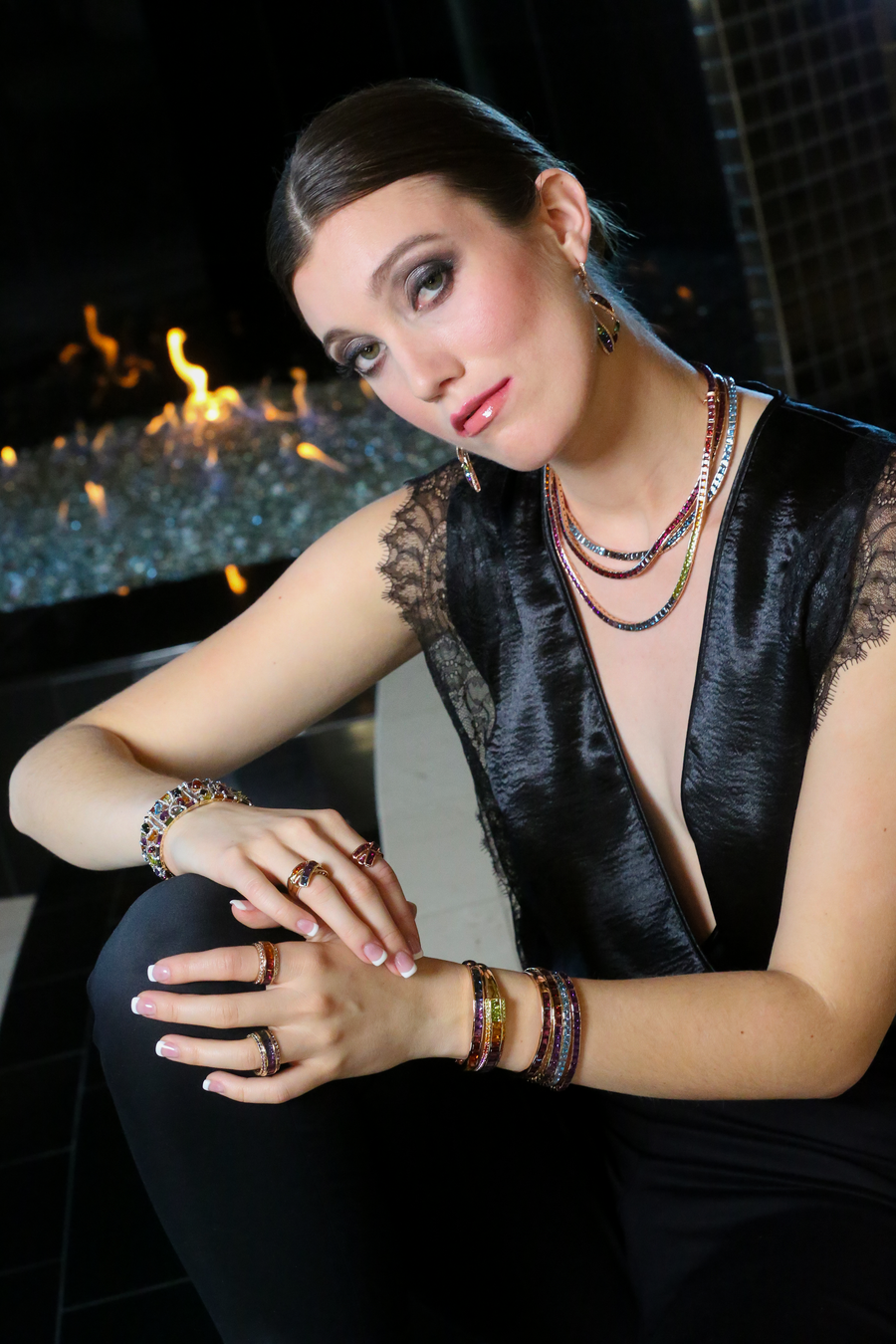 Dramatic Evening Style